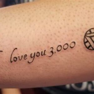 I Love You 3000 Tattoo Ideas