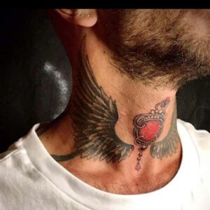 Ideas For Neck Tattoos For Guys