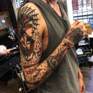 Ideas to Fill in a Sleeve Tattoo