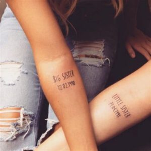 Little Sister Big Sister Tattoo Ideas