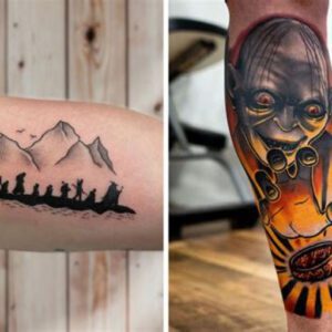 Lord of the Rings Small Tattoo Ideas