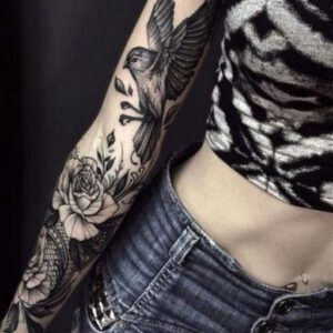 Lower Arm Tattoo Ideas for Females