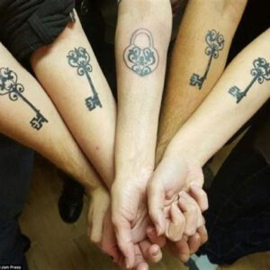 Matching Tattoo Ideas for a Group of Friends