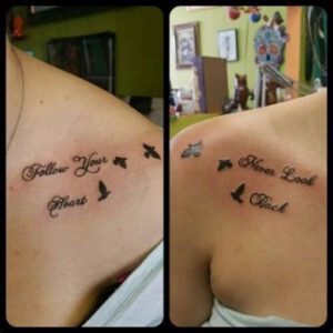 Matching Tattoo Sister in Law Tattoo Ideas