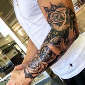 Mens Arm Half Sleeve Tattoo Ideas