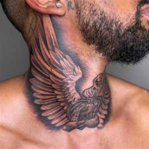 Men’s Back of Neck Tattoo Ideas