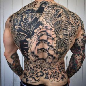 Men’s Back Piece Tattoo Ideas