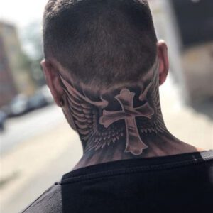 Men’s Front Neck Tattoo Ideas