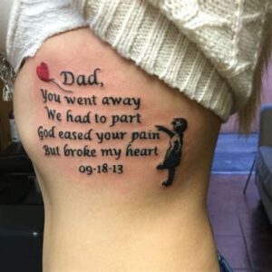 My Dad Passed Away Tattoo Ideas