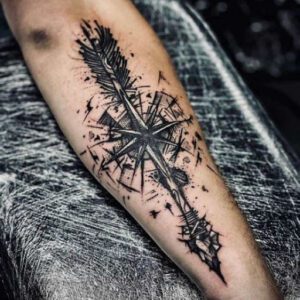 Outer Forearm Tattoos for Men Ideas