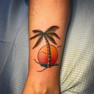 Palm Tree Tattoo Ideas for Guys