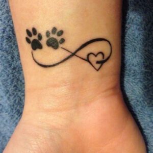 Paw Print Tattoo Ideas for Guys