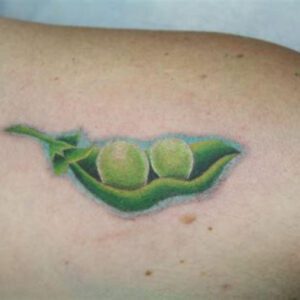 Peas in a Pod Tattoo Ideas