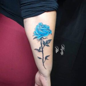 Red White and Royal Blue Tattoo Ideas