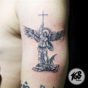 Saint Michael the Archangel Tattoo Ideas