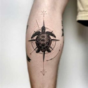 Sea Turtle Tattoo Ideas for Men