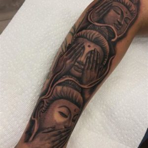 See No Evil Hear No Evil Tattoo Ideas