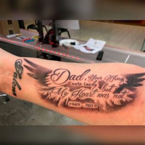 Tattoo Ideas for Dad in Heaven