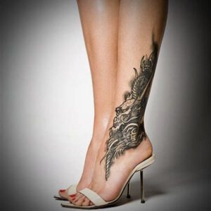 Tattoo Ideas for Top of Leg