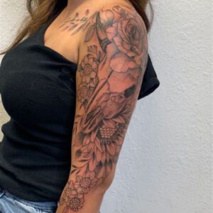 Western Sleeve Tattoo Ideas for Females