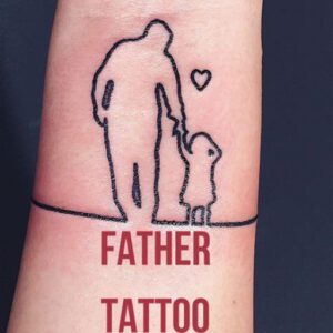 3 Child Tattoo Ideas for Dad