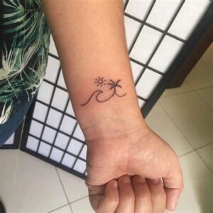 Beach Tattoo Ideas for Women’s