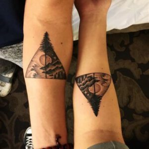 Brother and Sister Matching Tattoos Ideas