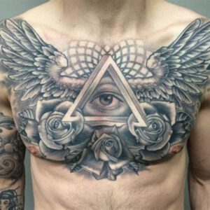 Chest Piece Tattoo Ideas for Men