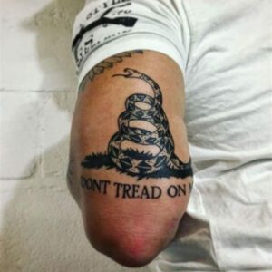 Dont Tread on Me Tattoo Ideas