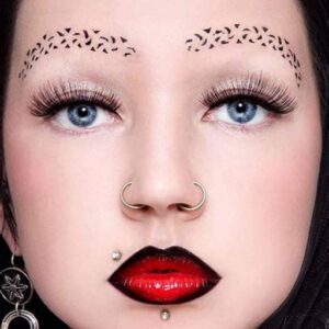 Face Tattoos Above Eyebrow Tattoo Ideas