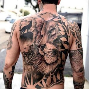 Full Back Tattoo Ideas for Guys