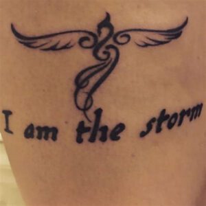 I Am the Storm Tattoo Ideas