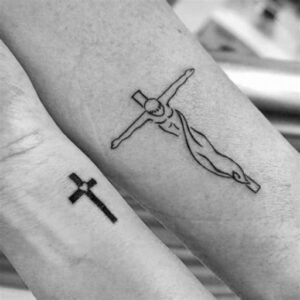 Jesus on the Cross Tattoo Ideas