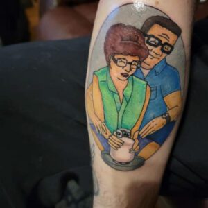 King of the Hill Tattoo Ideas