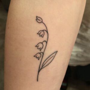 Lily of the Valley Tattoo Ideas