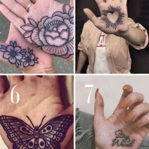 Palm Size Tattoo Ideas For Females