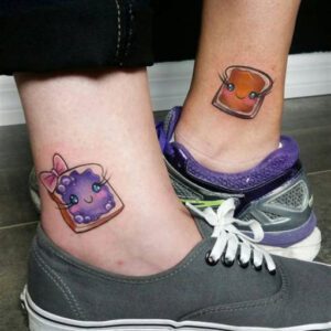 Peanut Butter and Jelly Tattoo Ideas