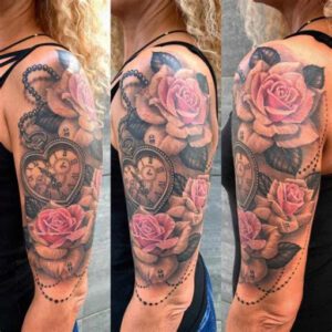 Quarter Sleeve Tattoo Ideas for Females