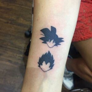 Small Dragon Ball Z Tattoo Ideas