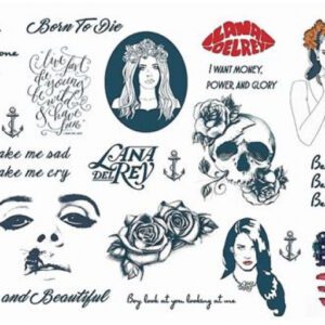 Small Lana Del Rey Tattoo Ideas