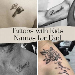 Tattoo Ideas for Son’s Name