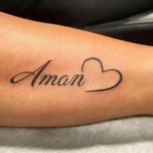 Tattoo of Boyfriend’s Name Ideas