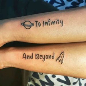 To Infinity and Beyond Tattoo Ideas