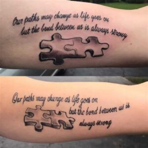 Unbreakable Bond Brother and Sister Tattoo Ideas